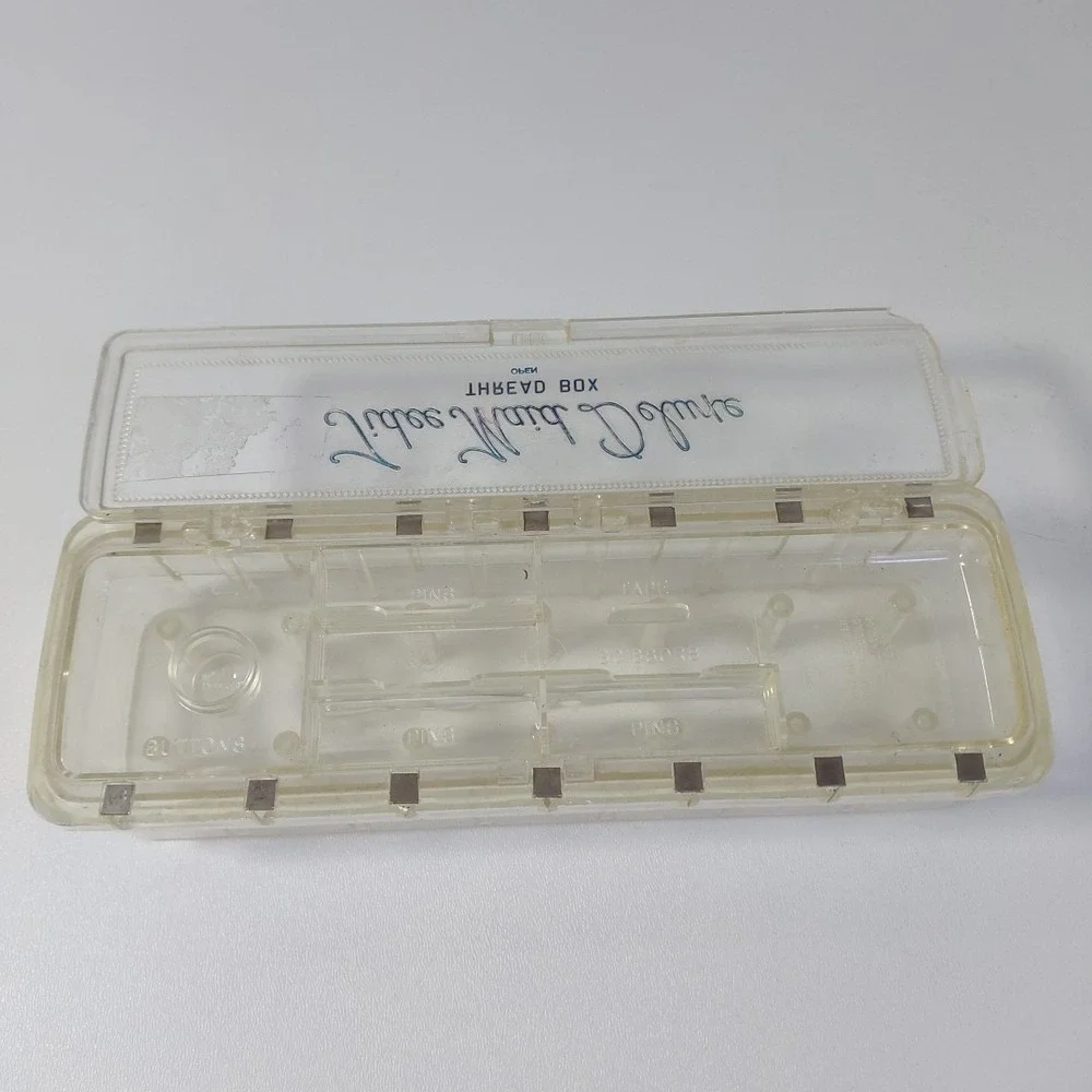 1950s Tidee Maid Deluxe‎ Sewing Thread Box VTG